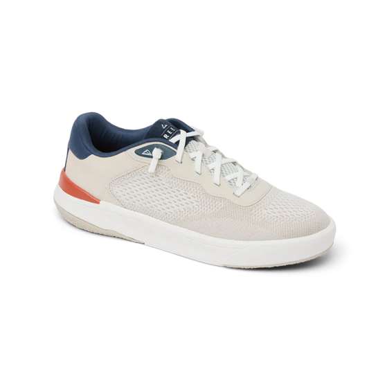 Reef Shoreline Del Mar Cushion Shoes - Tan White Navy Mens Footwear