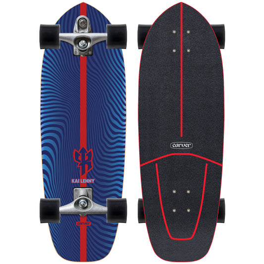 Carver C7 Raw 31" Kai Lenny Powerline Surfskate Complete Skateboard