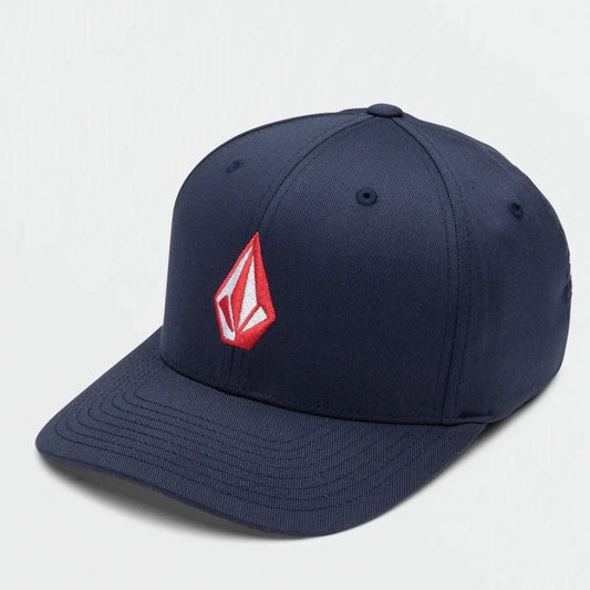 Volcom Full Stone Flexfit Hat - Navy Combo Mens Hat