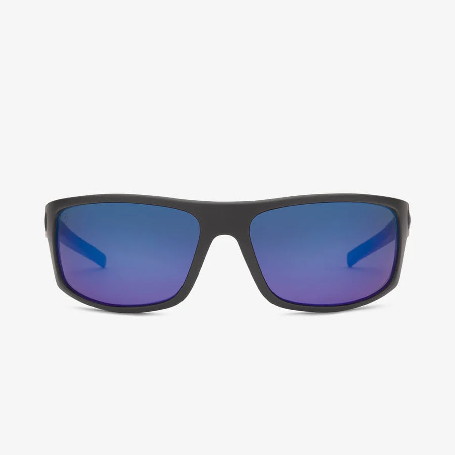 Electric Tech One S Matte Black Blue Polarized Pro Sunglasses Sunglasses