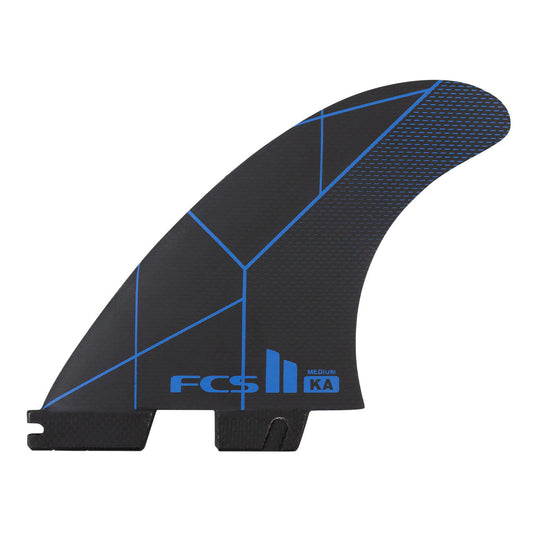 FCS II Kolohe Andino Tri Fin Set Athlete Series Fins Medium blue