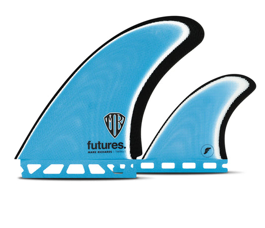 Futures MR FG Twin +1 Surfboard Fins - Blue Fins