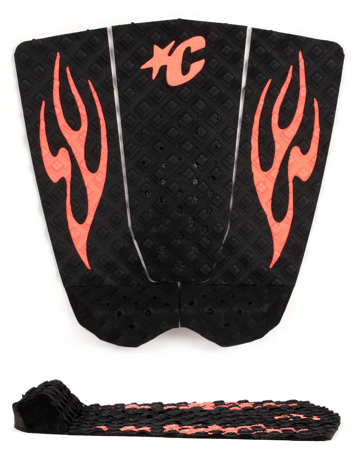Creatures Of Leisure Griffin Colapinto Signature Lite Traction surf traction Black Lite Red