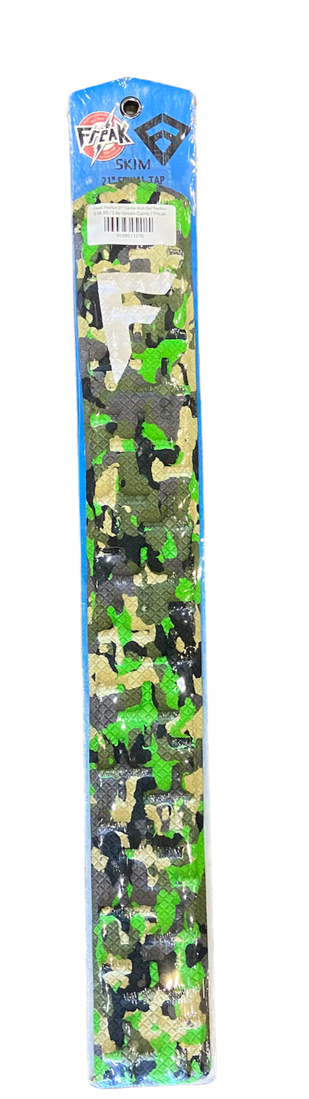 Freak Traction 21" Center Arch Bar Traction Traction Pad Lite Green Camo