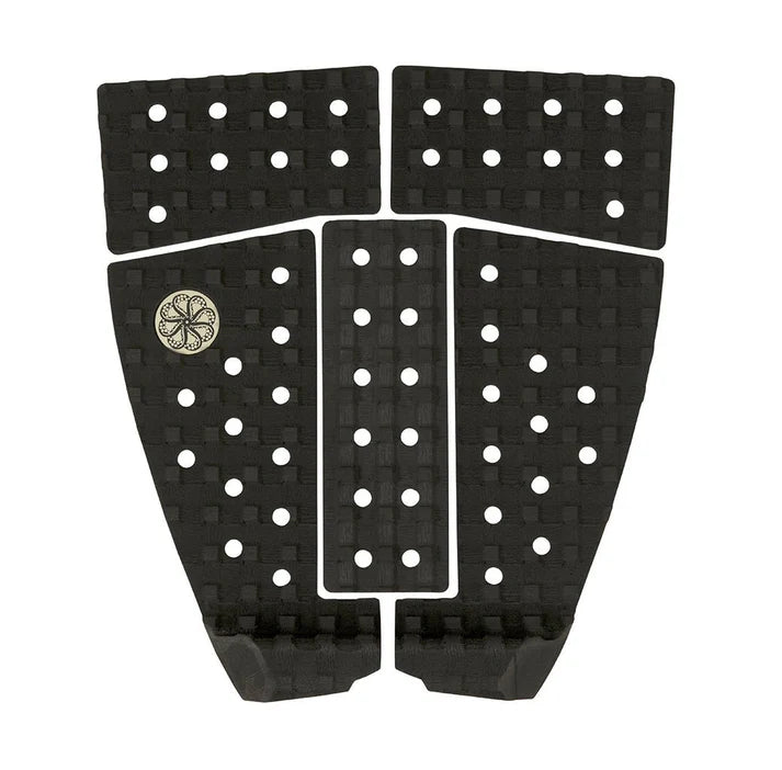 Octopus Ian Crane 5 pcs Surfboard Traction Pad - Black Traction Pad