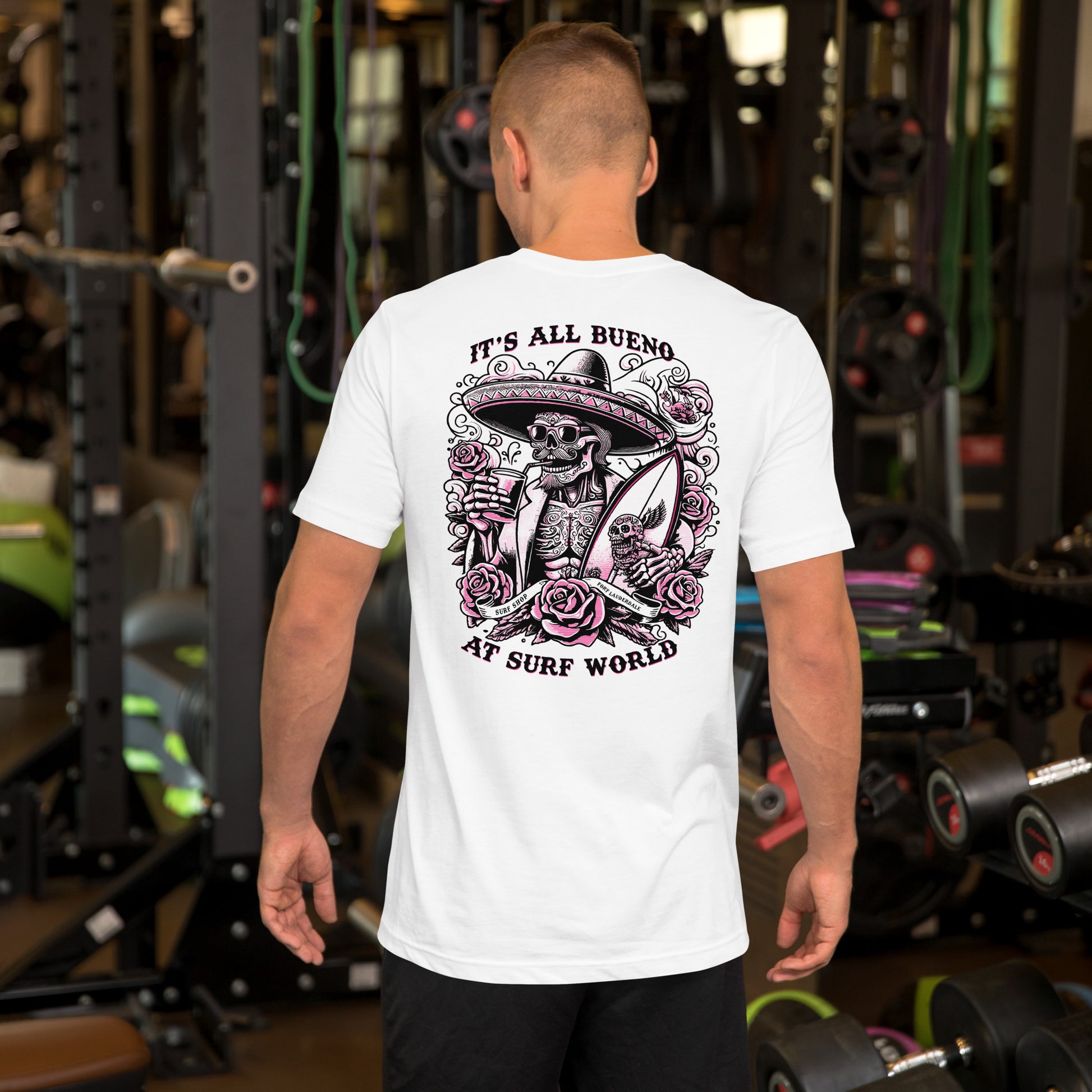 It's All Bueno at Surf World Tee Unisex t-shirt Mens T Shirt White