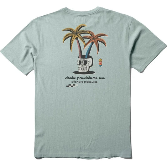 Vissla Calypso SS Pocket Tee - Agave Mens T Shirt