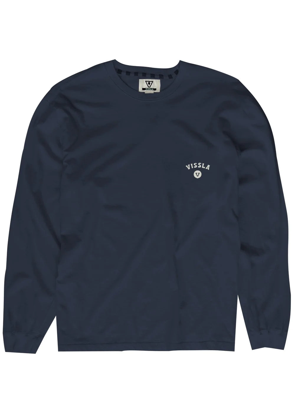 Vissla Quality Goods LS Men's T Shirt - Navy - Ale Mens T Shirt