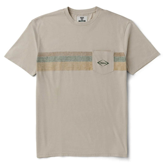 Vissla Speed Line Premium Cosmic Wash Tee - Dune Mens T Shirt