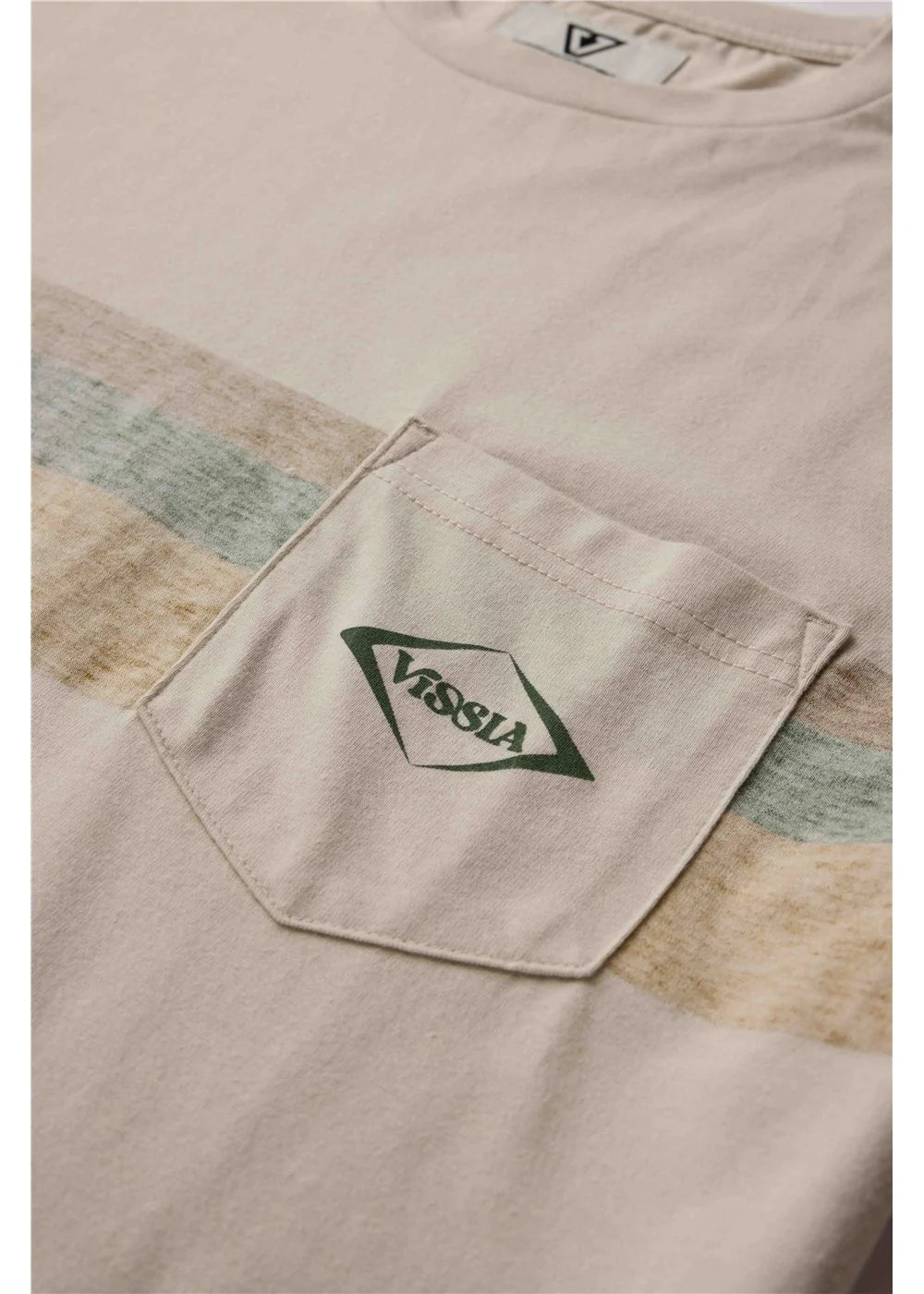 Vissla Speed Line Premium Cosmic Wash Tee - Dune Mens T Shirt