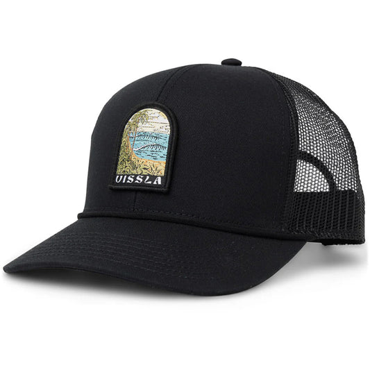 Vissla West Winds Eco Trucker Hat - Black Mens Hat