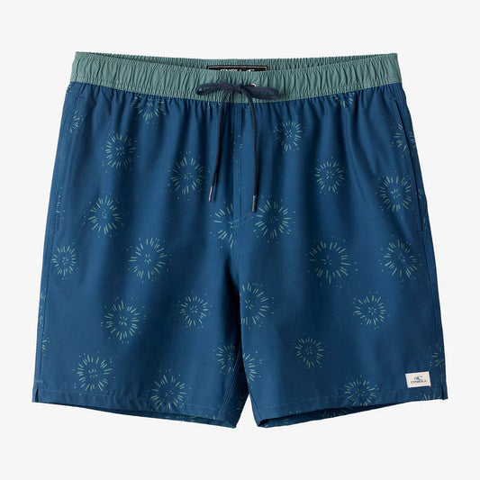 O'Neill Hermosa E Waist Lined Shorts 17" - Midnight Navy Mens Boardshorts