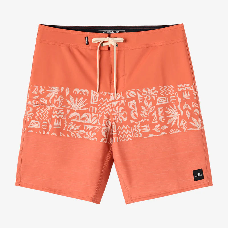 O'Neill Hyperfreak Heat Block 19" Boardshorts - Autumn Leaf Mens Boardshorts