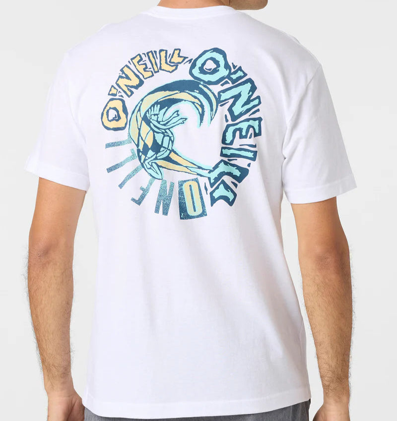O'Neill Spiked Men's Tee Shirt - White Mens T Shirt