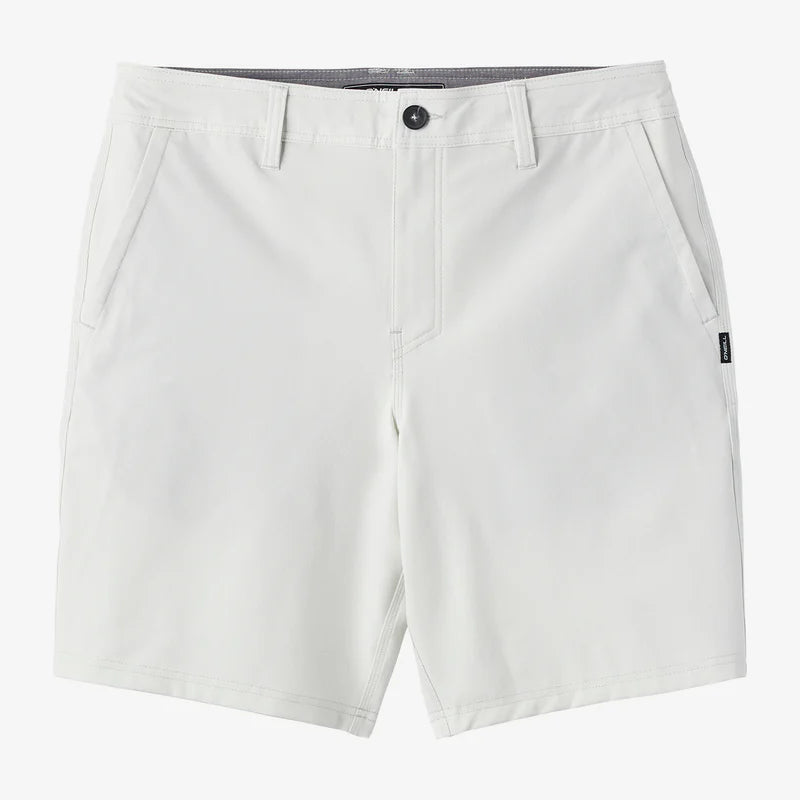 Oneill Reserve Heather 19" Hybrid Shorts - Heather Fog Mens Shorts