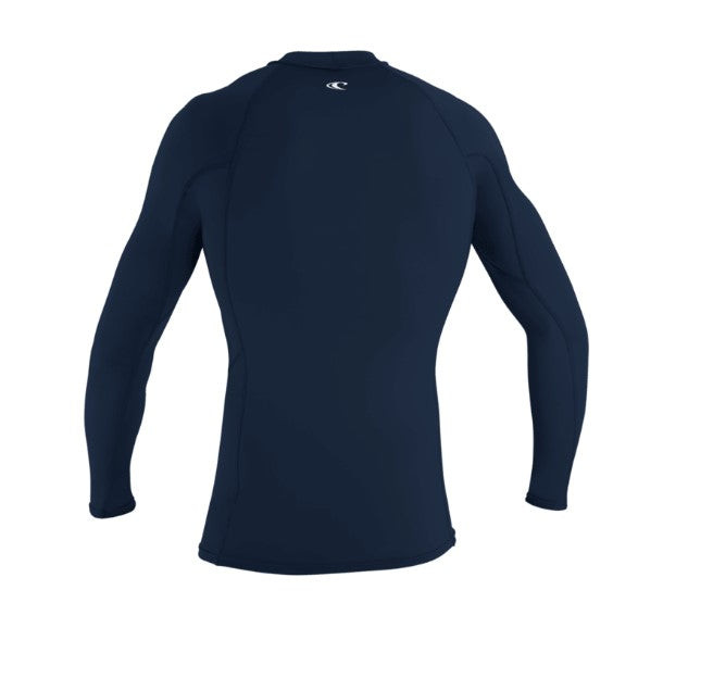 Oneill Men's BASIC SKINS 2 50+ L/S SUN SHIRT tight fit - Navy 5714 Rashguard Sun Protection