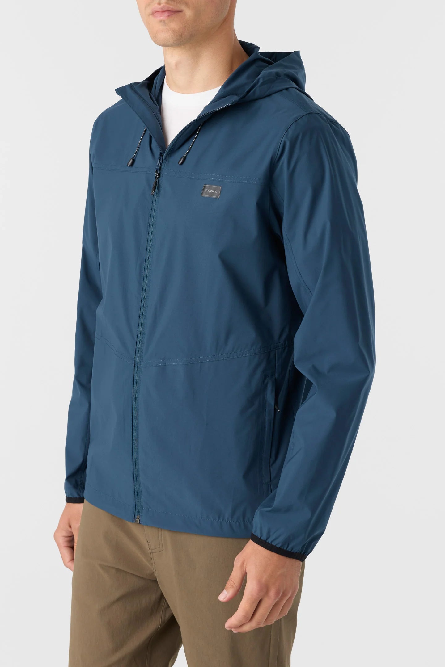 Oneill TLVLR Hooded Stretch Windbreaker Jacket - Navy mens jacket