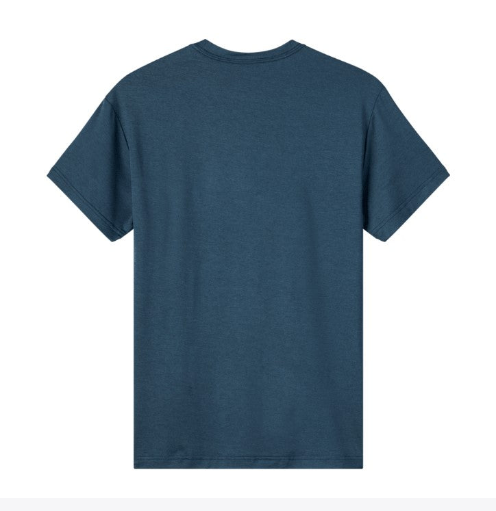 Oneill Trvlr Paradise Rashguard UPF SS Tee - Heather Navy Rashguard Sun Protection