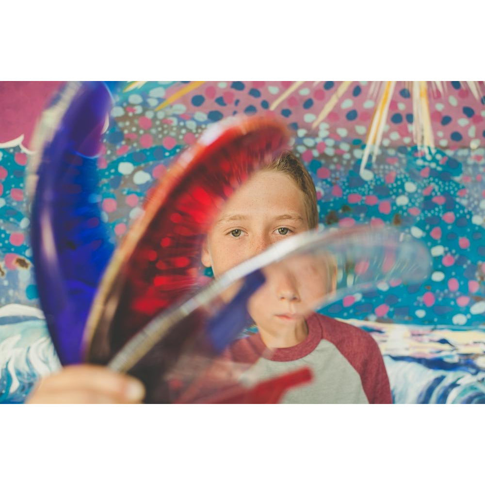 DORSAL Signature Surf SUP Single Center Fin for Longboard Surfboard Longboard Red Signature Fins