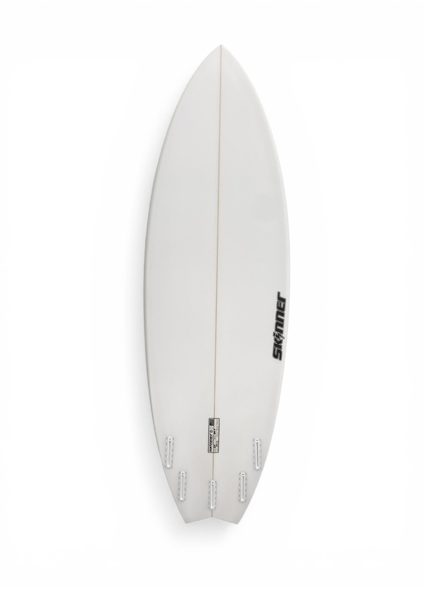 Skinner Surfboards Tom Kat Fish 6'0 x 20.9 x 34.6 L Poly 5 Fin Futures Surfboard