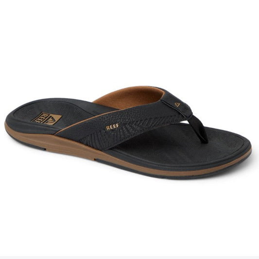 Reef Offshore Men's Sandals Black Gum Mens Footwear
