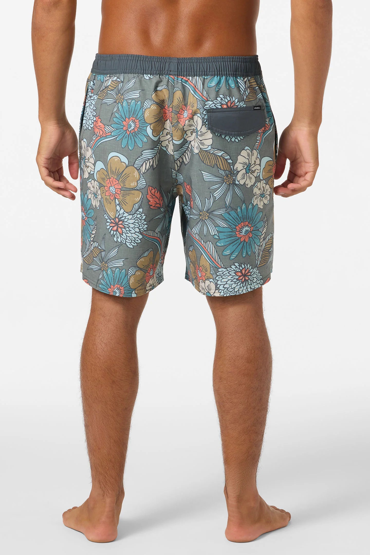 O'Neill Hermosa E Waist Lined Shorts 17" - Mulled Basil Mens Boardshorts