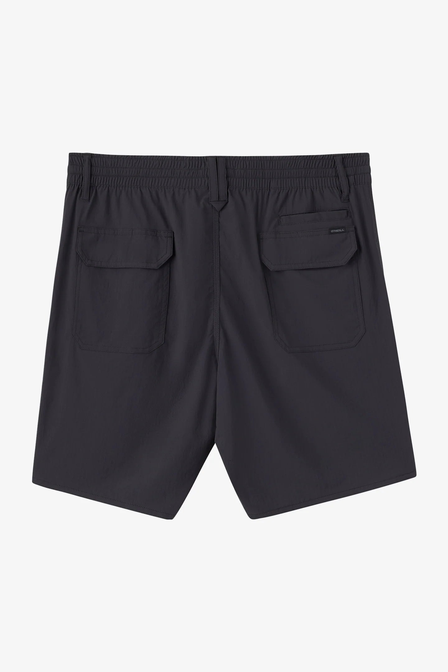 Oneill TRVLR Halfback Elastic Waist 18" Shorts - Black Mens Shorts