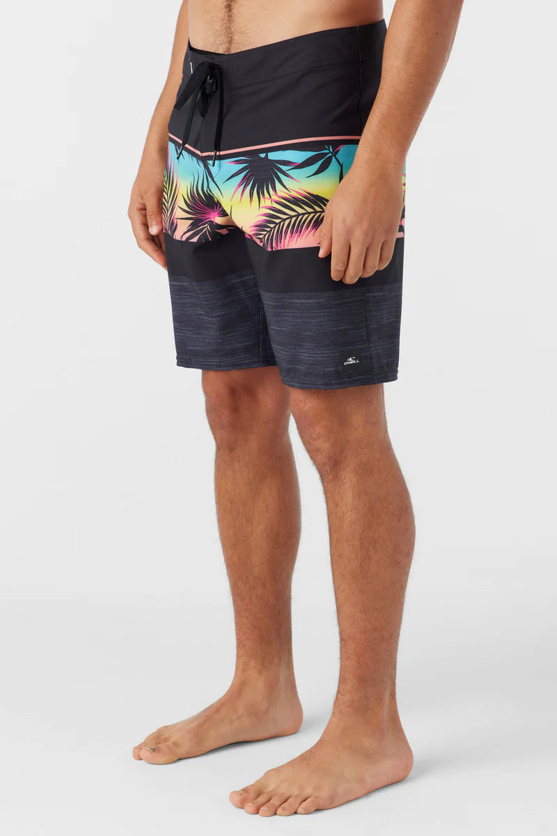 O'Neill Hyperfreak Heat Block 19" Boardshorts - Black Mens Boardshorts