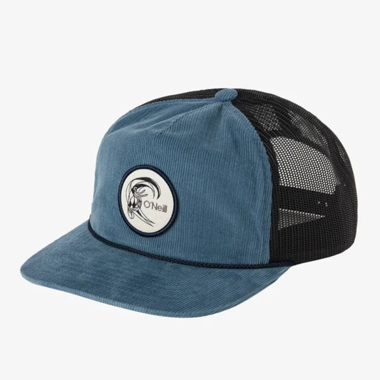 Oneill Originals Cord Trucker Hat - Copen Blue Hats