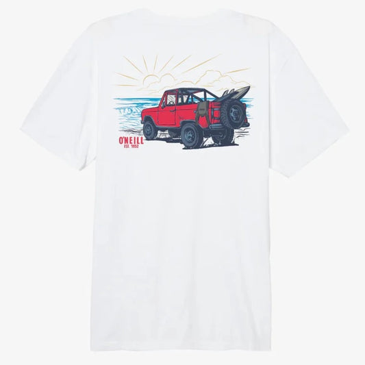 O'Neill Baja Men's Tee - White Mens T Shirt