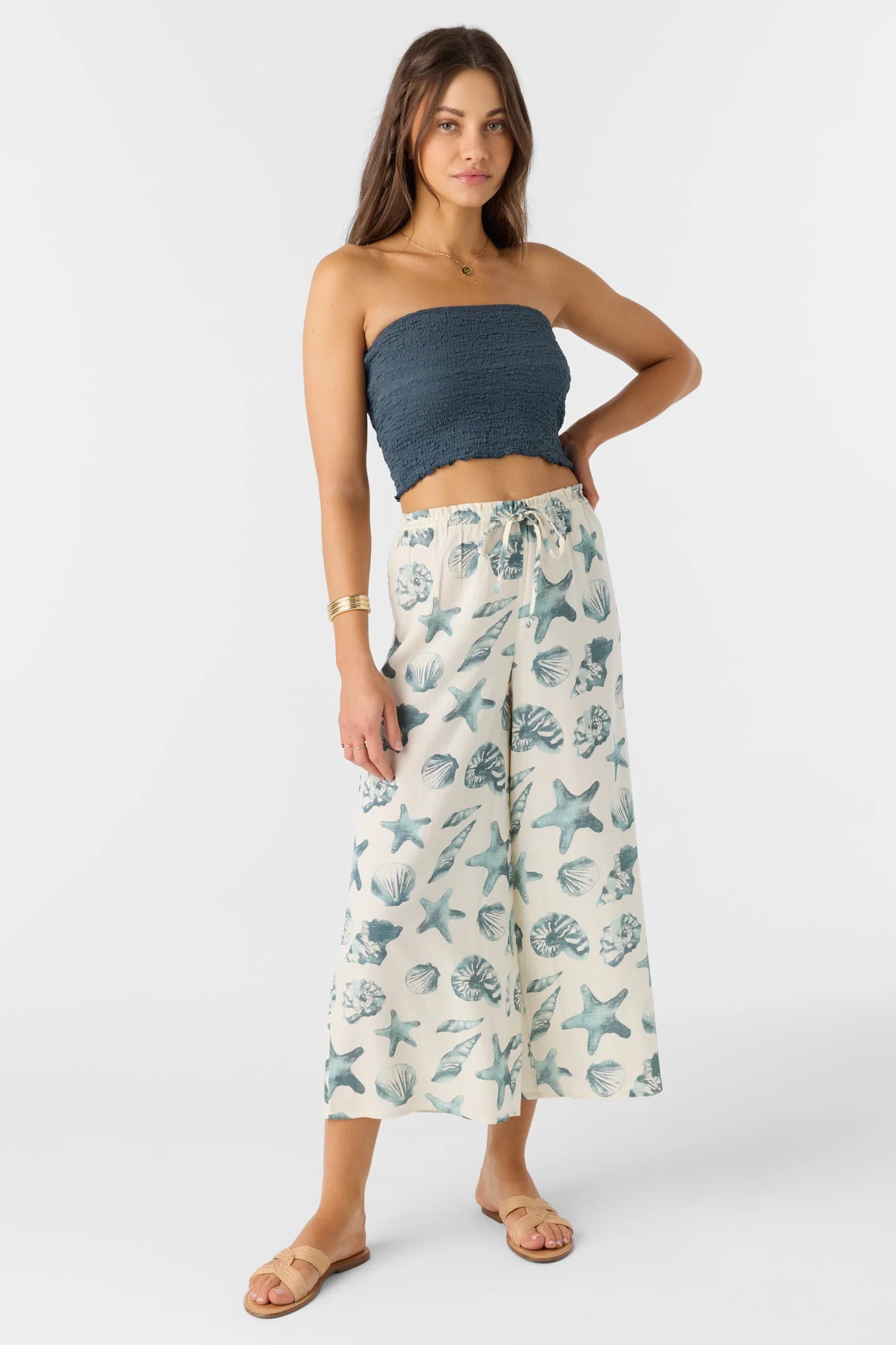 Oneill Murrie Seashells Beach Pant - Winter White womens pant