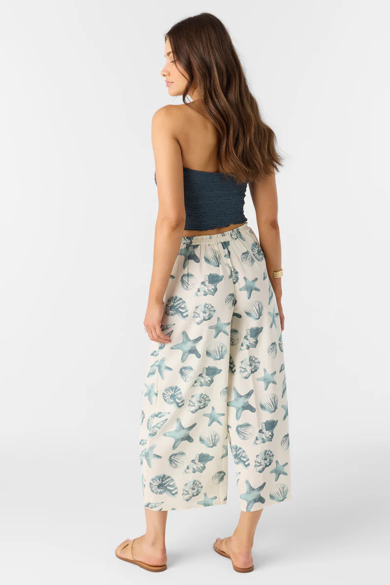 Oneill Murrie Seashells Beach Pant - Winter White womens pant