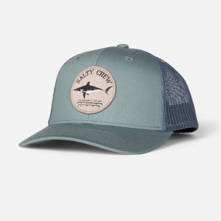Salty Crew Bruce Shark Trucker Hat - Marine Blue Hats