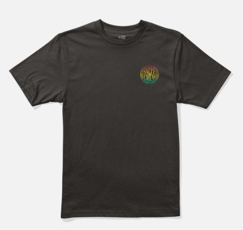 Salty Crew Global S/S Tee - Black Mens T Shirt