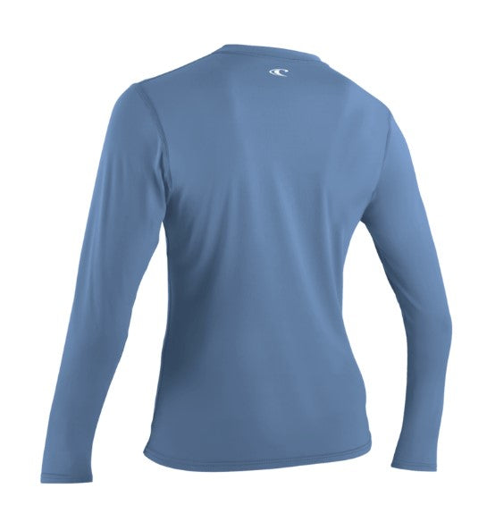 Oneill Women's BASIC SKINS 50+ L/S SUN SHIRT - Infinity 5720 Rashguard Sun Protection