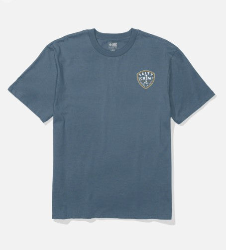Salty Crew Rotor Classic Men's S/S Tee- Slate Blue Mens T Shirt
