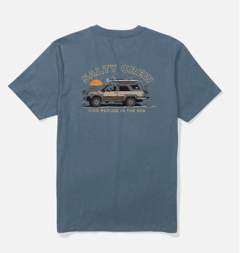 Salty Crew Get Ready Classic S/S Tee -  Slate