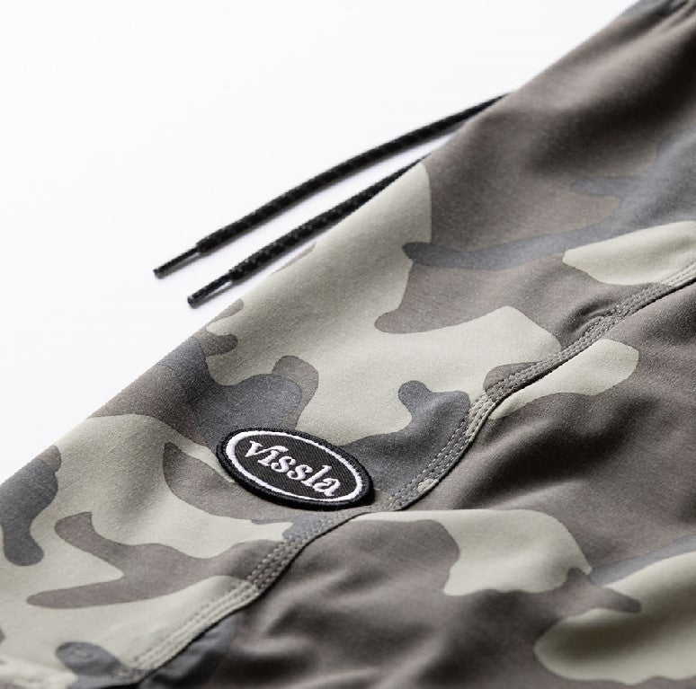 Vissla Eco-lastic Long Sets 21" Camo BoardShorts- Camo Mens Boardshorts