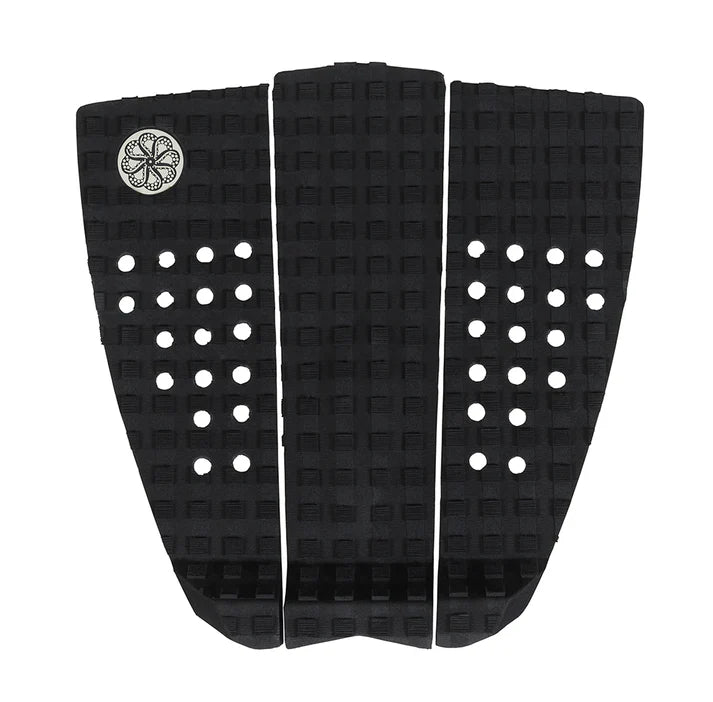 Octopus Split III Surfboard Traction Pad - Black Traction Pad