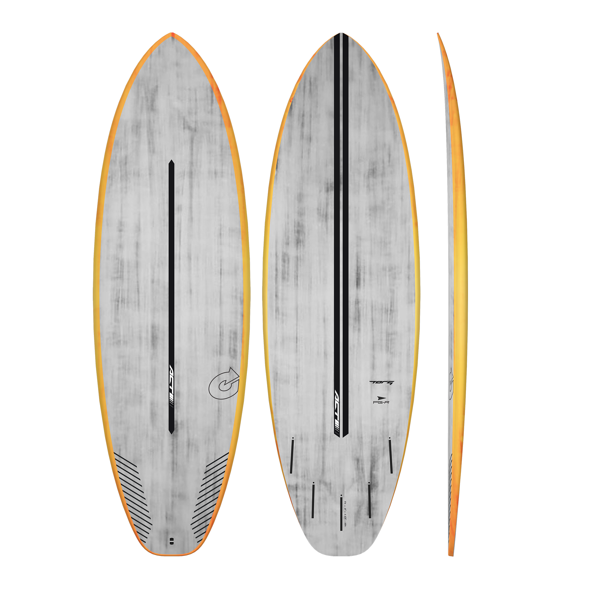 Torq ACT PG-R Carbon Surfboard 6'2 x 21.75” x 2 3/4” 41.3L – SURF