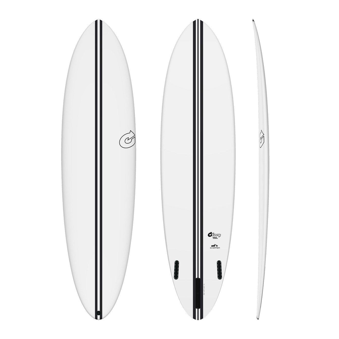 Torq TEC Chopper Epoxy Surfboard 6’10 x 20 3/4” x 2 5/8” 42.6 ltr