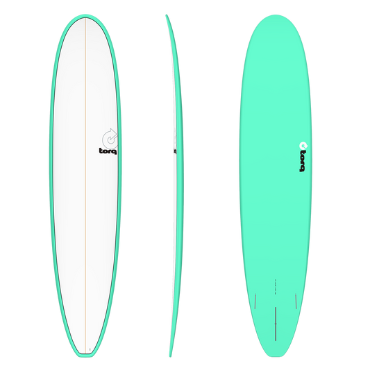 Torq 9'1" Nose Rider Longboard Surfboard - Sea Green Surfboard