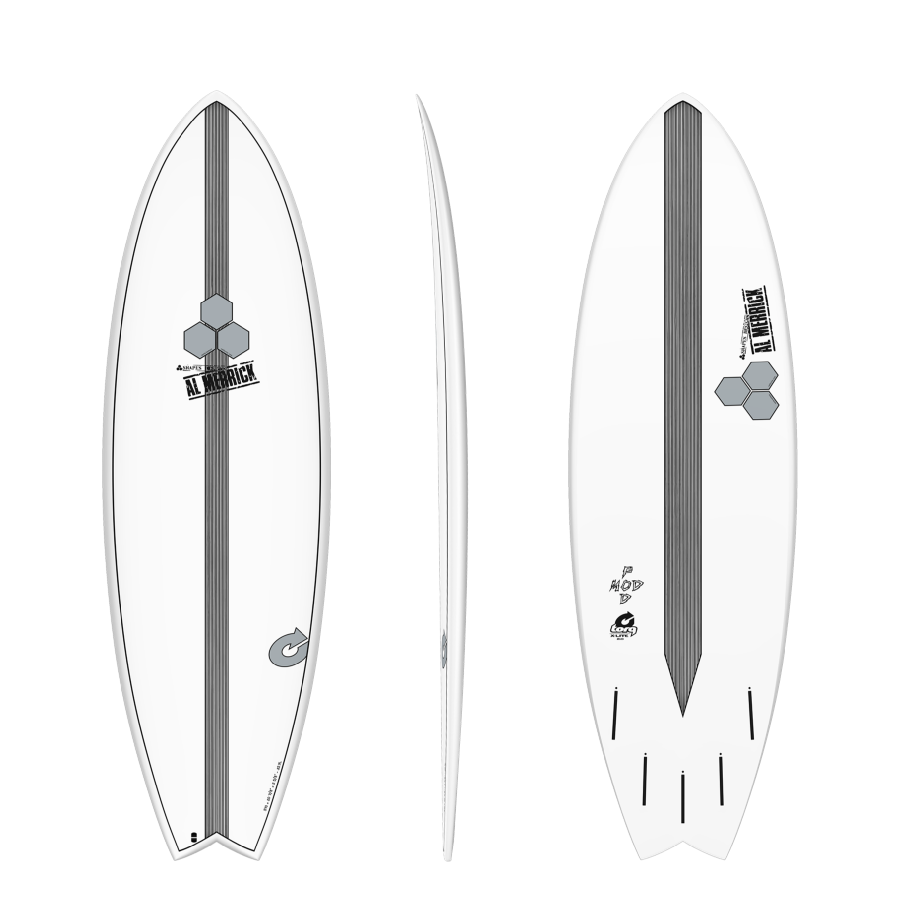 Torq Channel Islands Colab Al Merrick Pod Mod 5'10