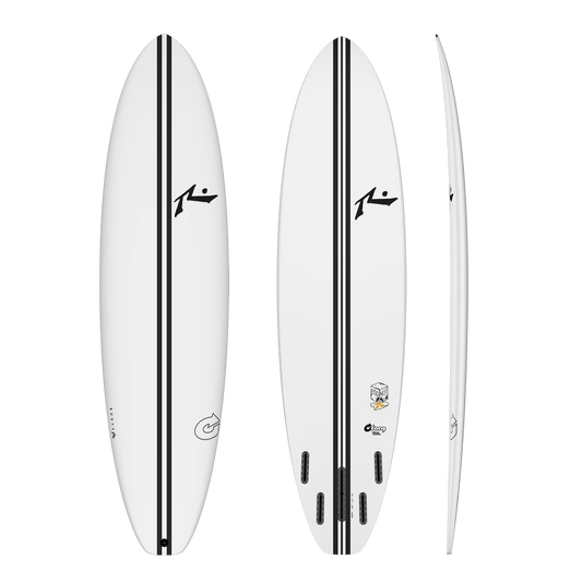 Rusty Surfboards Egg Not x Torq Epoxy 6'10 x 20.75” x 2.74”- 43.8 ltr Surfboards
