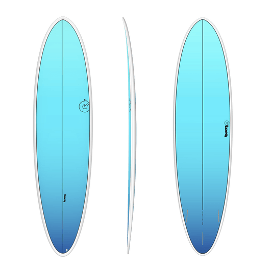 Torq 6'8" Tet Mod Funboard Epoxy Surfboard - Blue Fade Surfboards