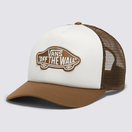Vans Classic Patch Curved Bill Trucker Hat - Coffee Mens Hat