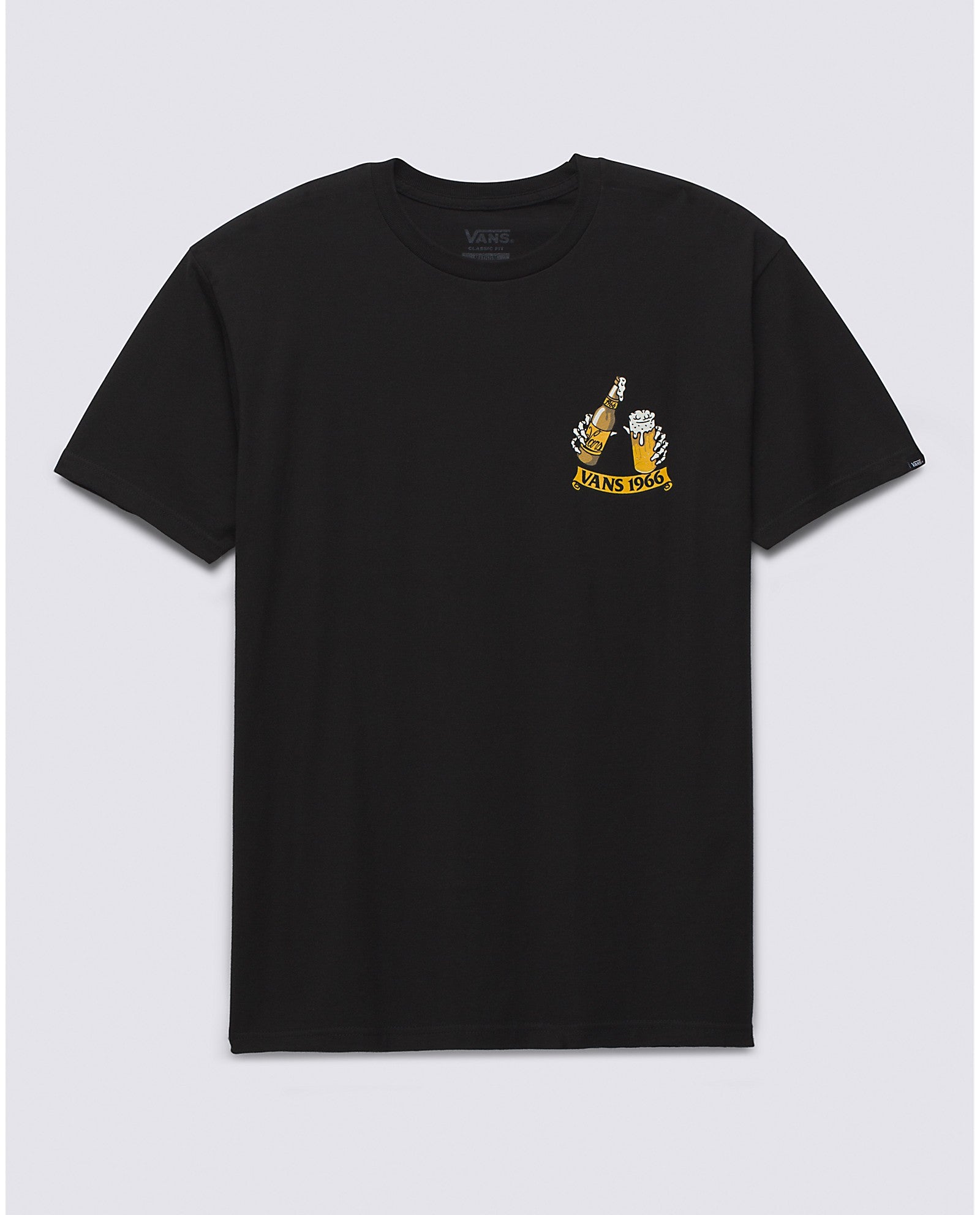 VANS 66 Below Men's Tee-Shirt - Black Mens T Shirt