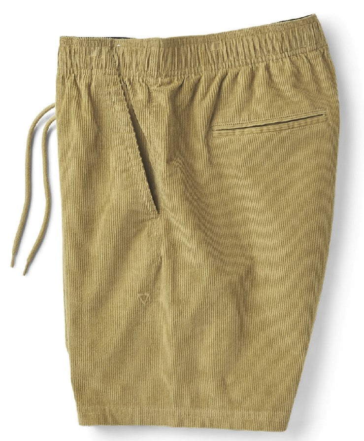 Vissla Cord No See Em's ECO Elastic Shorts 17" - Dark Sand Mens Shorts