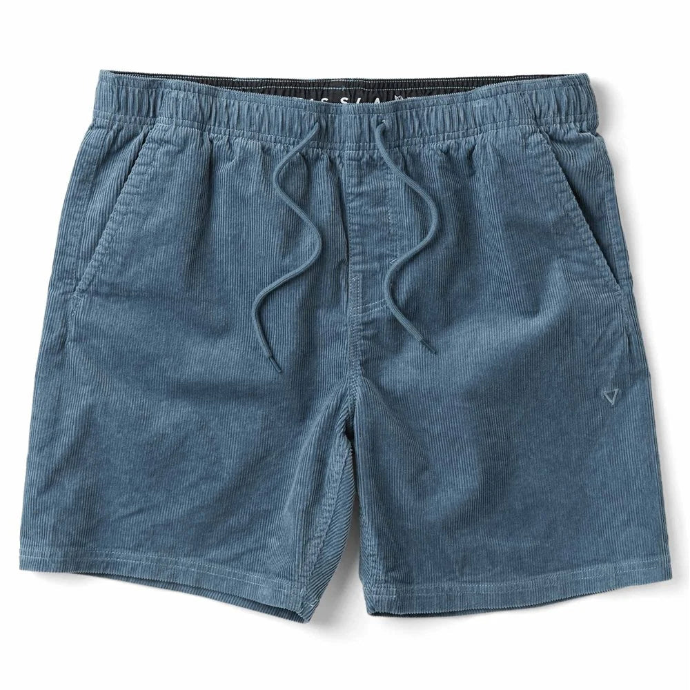 Vissla Cord No See Em's ECO Elastic Shorts 17" - Blue Haze Mens Shorts