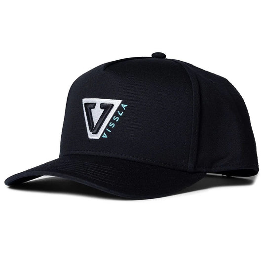 Vissla Snap Back Team Hat - Black Hats